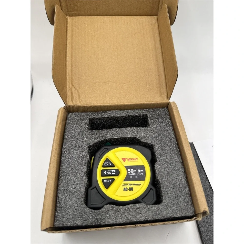Laser Tape Measure 3 In 1 Digital Tape Measure High Precision Laser Rangefinder